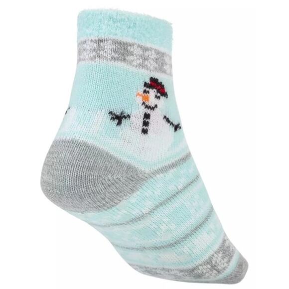 Northeast Outfitters Cozy Cabin Youth Festive Ankle Icon Socks - Picture 2 of 7